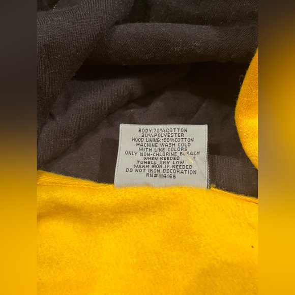 NWOT Stadium Athletics Men’s Grambling Tigers Arch & Logo 3.0 Hoodie - Picture 7 of 7